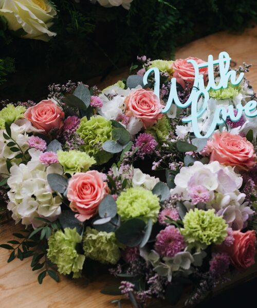 Funeral Single Mixed Open Heart