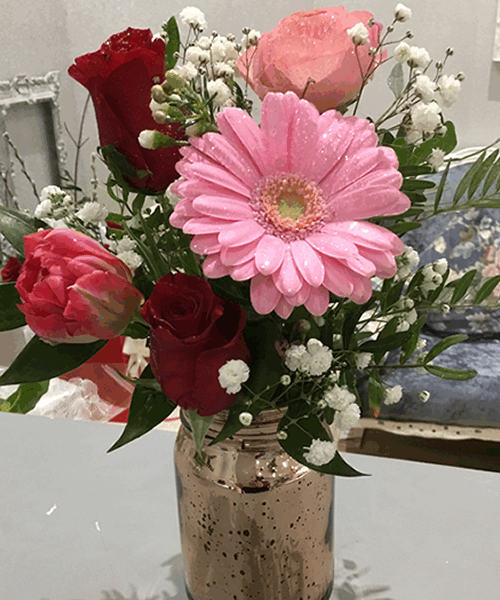 Jam Jars Floral Displays - Florists Choice