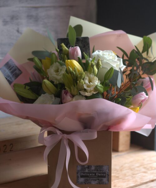 Small Mixed hand tied bouquets